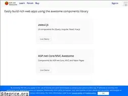 Sites similar to aspnetawesome.com