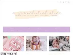 Sites similar to aspoonfulofalice.com