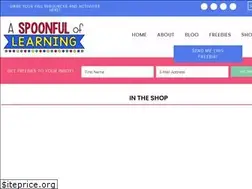 Sites similar to aspoonfuloflearning.com