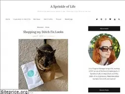 Sites similar to asprinkleoflife.com