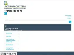 Sites similar to aspromsystem.ru