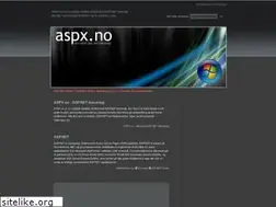 Sites similar to aspx.no