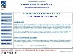 Sites similar to asqnogales.org