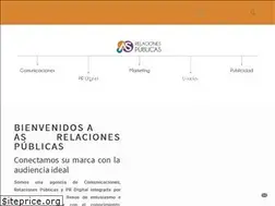 Sites similar to asrelacionespublicas.com