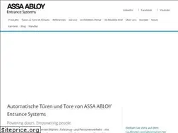 Sites similar to assaabloyentrance.de