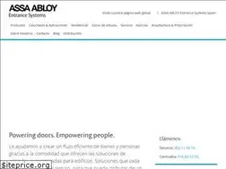 Sites similar to assaabloyentrance.es