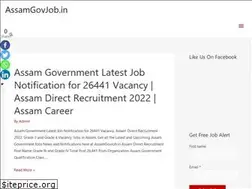 Sites similar to assamgovjob.in
