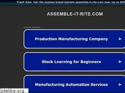 Sites similar to assemble-it-rite.com