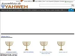 Sites similar to assembleiadeyahweh.com.br