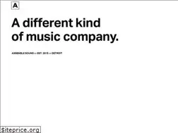 Sites similar to assemblesound.com