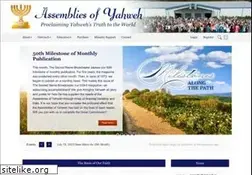 Sites similar to assembliesofyahweh.com