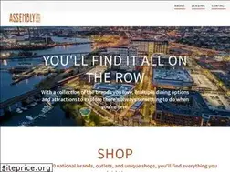 Sites similar to assemblyrow.com