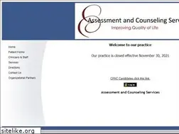 Sites similar to assessmentandcounseling.com