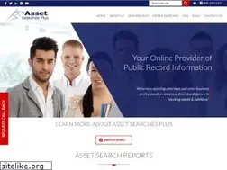 Sites similar to assetsearchesplus.com