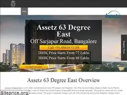Sites similar to assetz63degreeeast.com