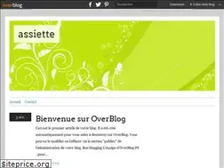 Sites similar to assiette.over-blog.com