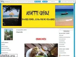 Sites similar to assiettecreole.canalblog.com