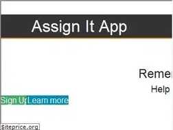 Sites similar to assignitapp.com