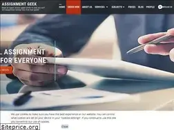 Sites similar to assignmentgeek.com.au