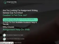 Sites similar to assignmenthelponweb.co.uk