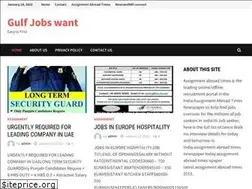 Sites similar to assignmentjobabroad.com