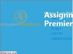 Sites similar to assignmentpremier.com