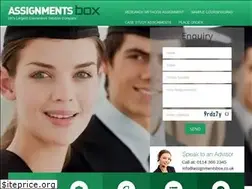Sites similar to assignmentsbox.co.uk