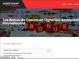 Sites similar to assistanat.net