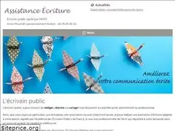 Sites similar to assistance-ecriture.com