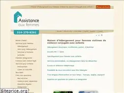 Sites similar to assistanceauxfemmes.ca