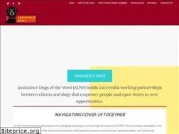 Sites similar to assistancedogsofthewest.org