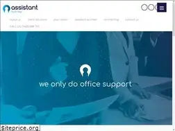 Sites similar to assistantsydney.com.au