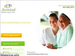 Sites similar to assistedhomecarefl.com