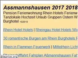Sites similar to assmannshausen.mittelrhein.net
