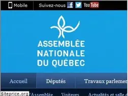 Sites similar to assnat.qc.ca