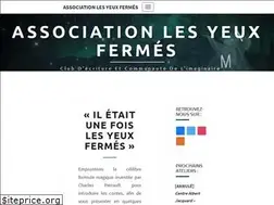 Sites similar to association-lesyeuxfermes.fr