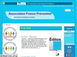 Sites similar to associationfranceprevention.org
