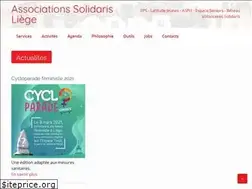 Sites similar to associations-solidaris-liege.be