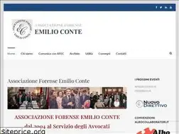 Sites similar to associazioneforenseemilioconte.it