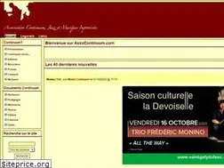 Sites similar to assocontinuum.com