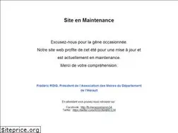 Sites similar to assomaires34.fr