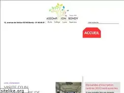 Sites similar to assomption-bondy.org