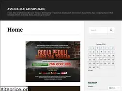 Sites similar to assunahsalafushshalih.wordpress.com