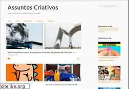 Sites similar to assuntoscriativos.com.br