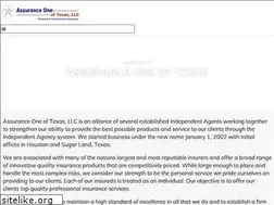 Sites similar to assuranceonetx.com
