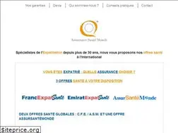 Sites similar to assurancesantemonde.com