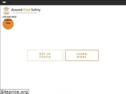 Sites similar to assuredfoodsafety.co.nz