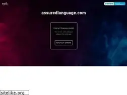 Sites similar to assuredlanguage.com
