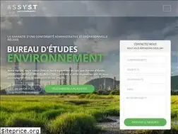 Sites similar to assystenvironnement.fr