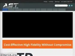 Sites similar to ast-simulators.com.au